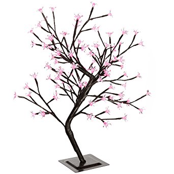 342x342 Werchristmas Pre Lit Illuminated Cherry Blossom Tree With 96 Led