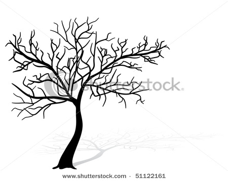 450x358 The Way I Used To Draw Trees When I Was A Child. No Leaves, Just