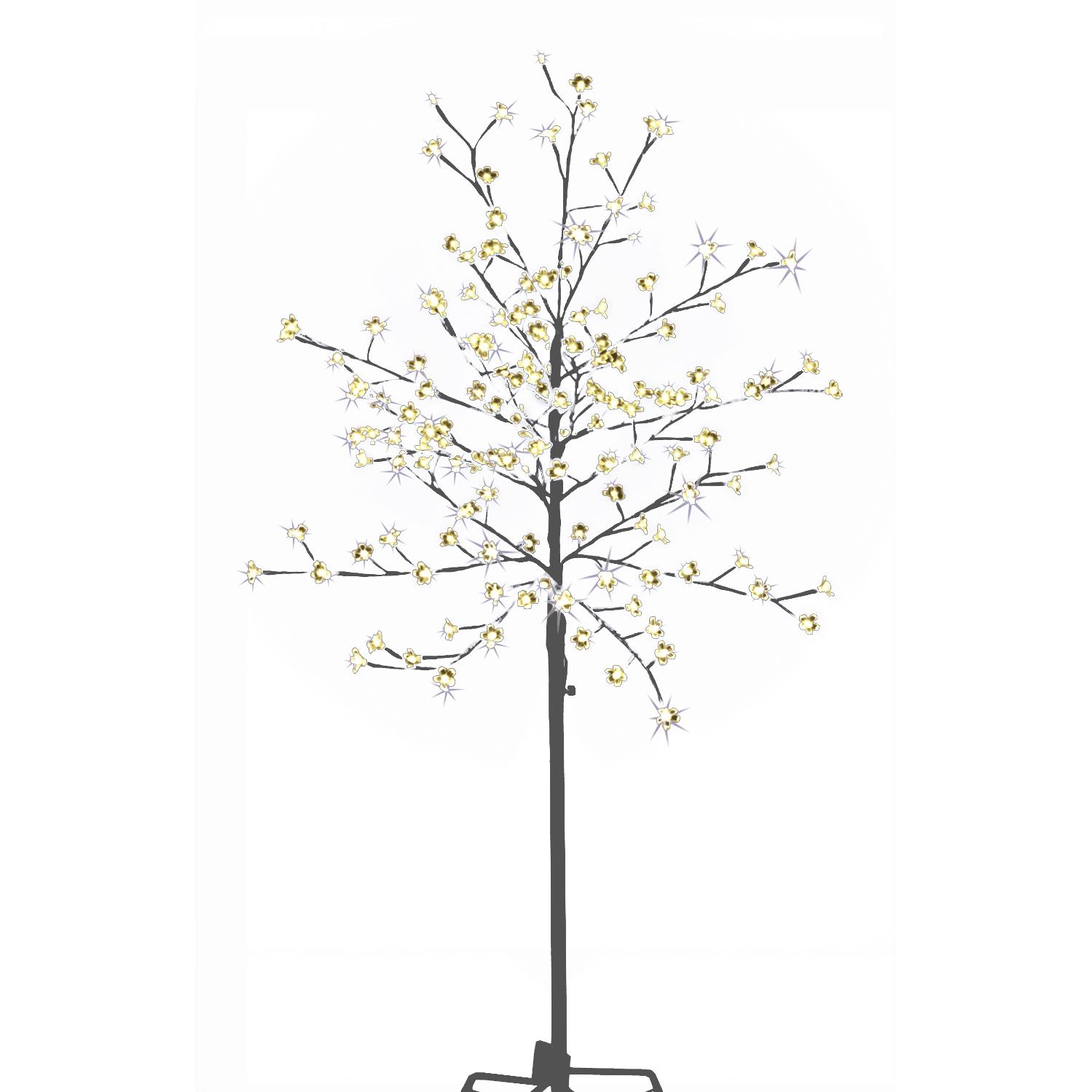 1499x1499 Time Smart 150cm Cherry Blossom Tree With Warm White Multi