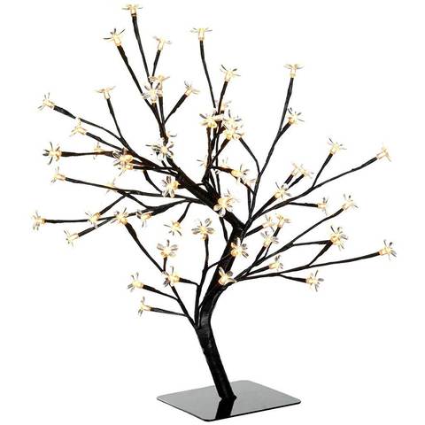480x480 64 Led Lights Illuminated Cherry Blossom Tree Christmas Decoration