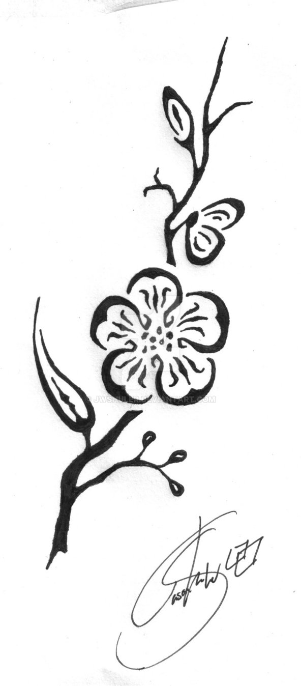 592x1348 Tribal Cherry Blossom By Jwshuler