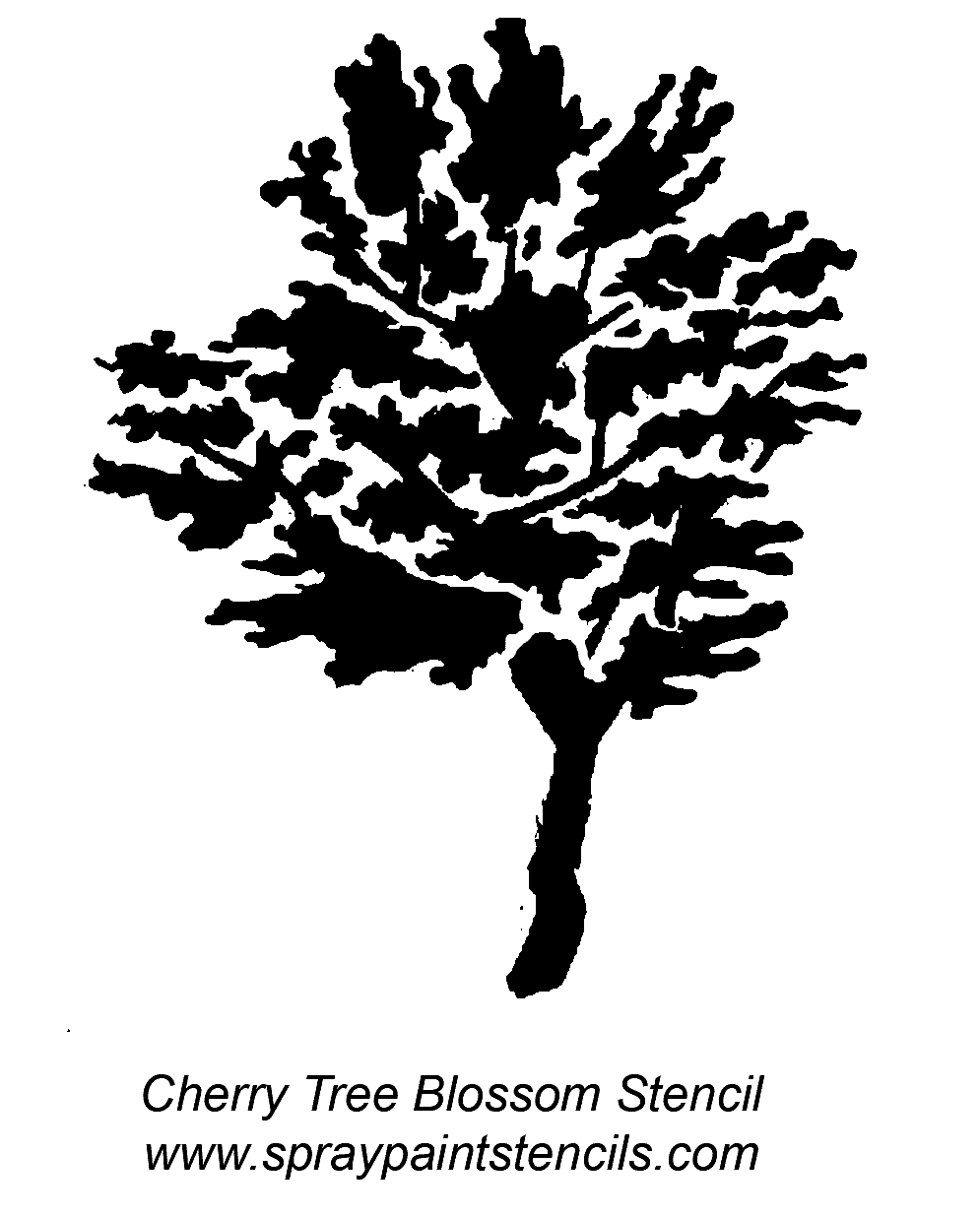 995x1236 Eletragesi Cherry Blossom Stencil Images