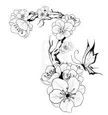 218x231 Cherry Blossom Tattoo 2 By ~dreamhater On Textile