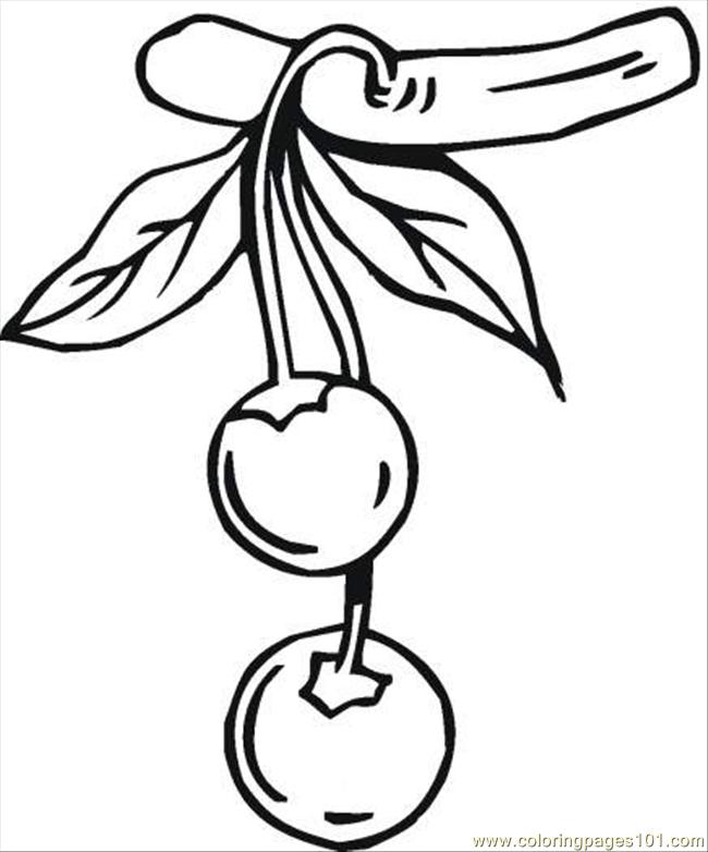 650x782 Cherry 13 Coloring Page Coloring Page