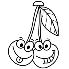 230x230 Top 10 Free Printable Cherry Coloring Pages Online