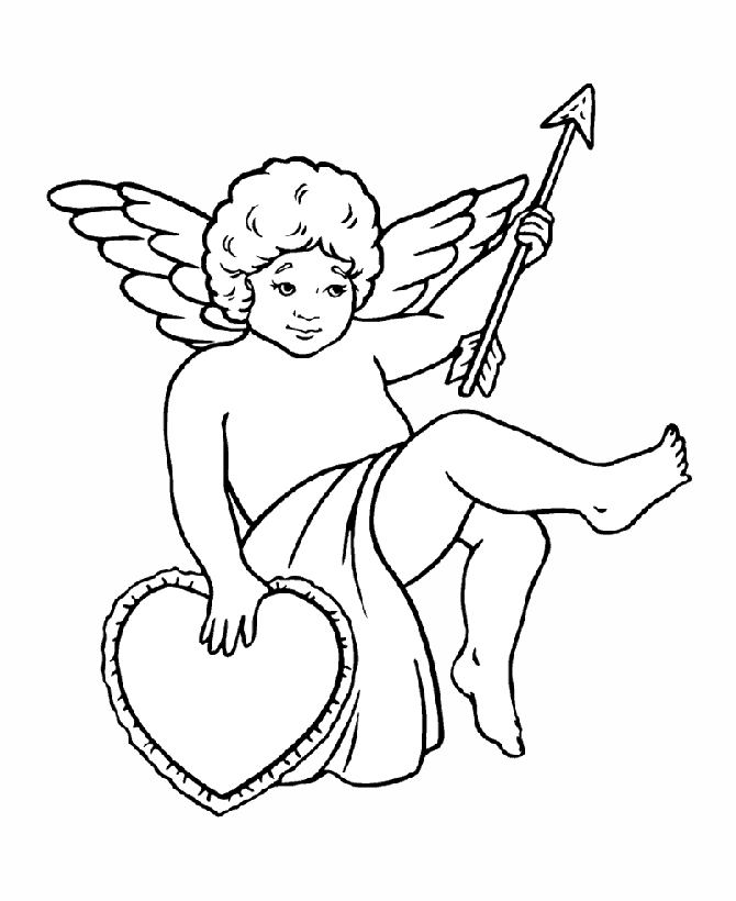 670x820 Cherubim Coloring Pages