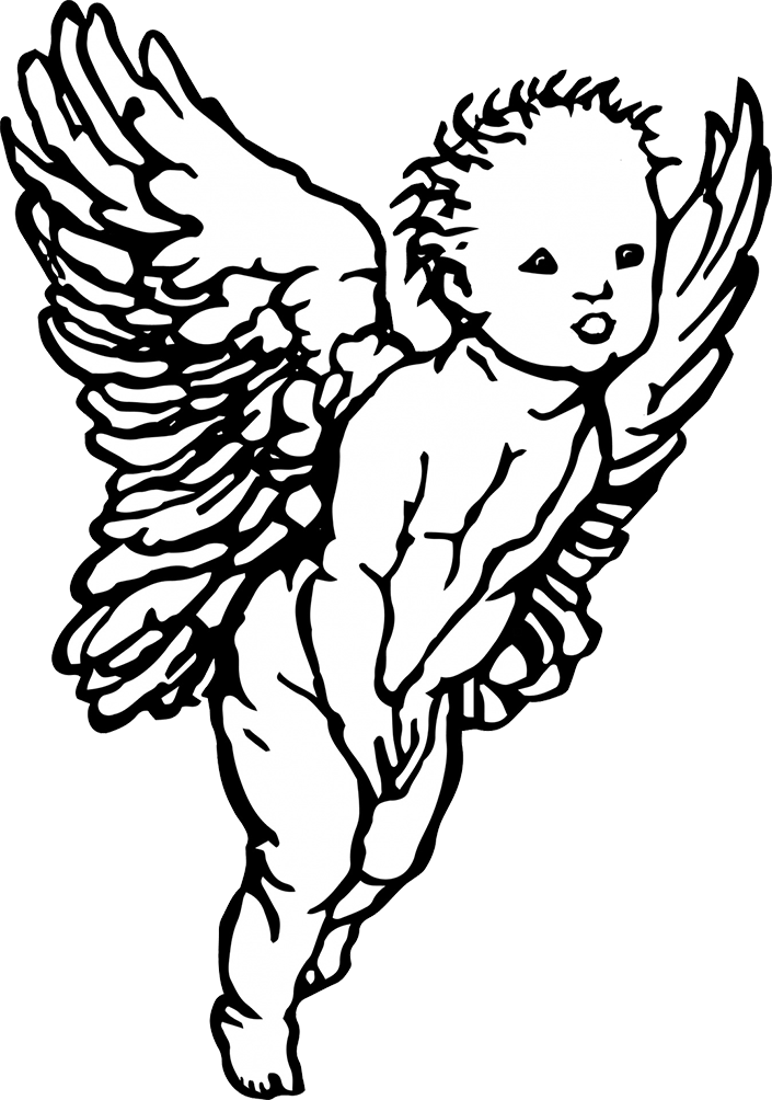 705x1004 Angel Silhouettes