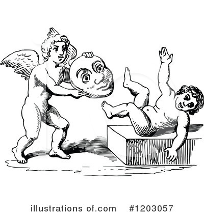 400x420 Cherub Clipart