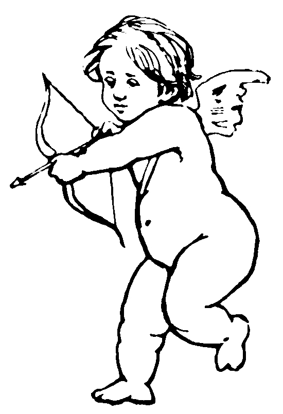 550x805 Vintage Cherub Clipart Embroidery Vintage Clip