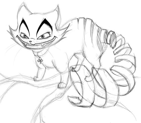 570x496 Lackadaisy Cheshire Cat By K10sbride