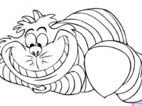 200x150 Cheshire Cat Coloring Pages Elegant Top 10 Free Printable Alice