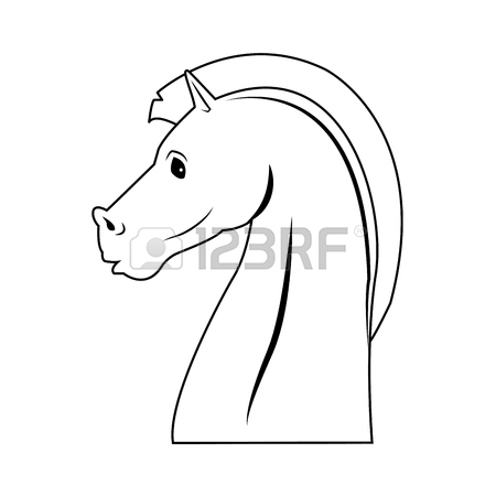 450x450 Chess Knight Strategy Business Websites Image Vector Illustration