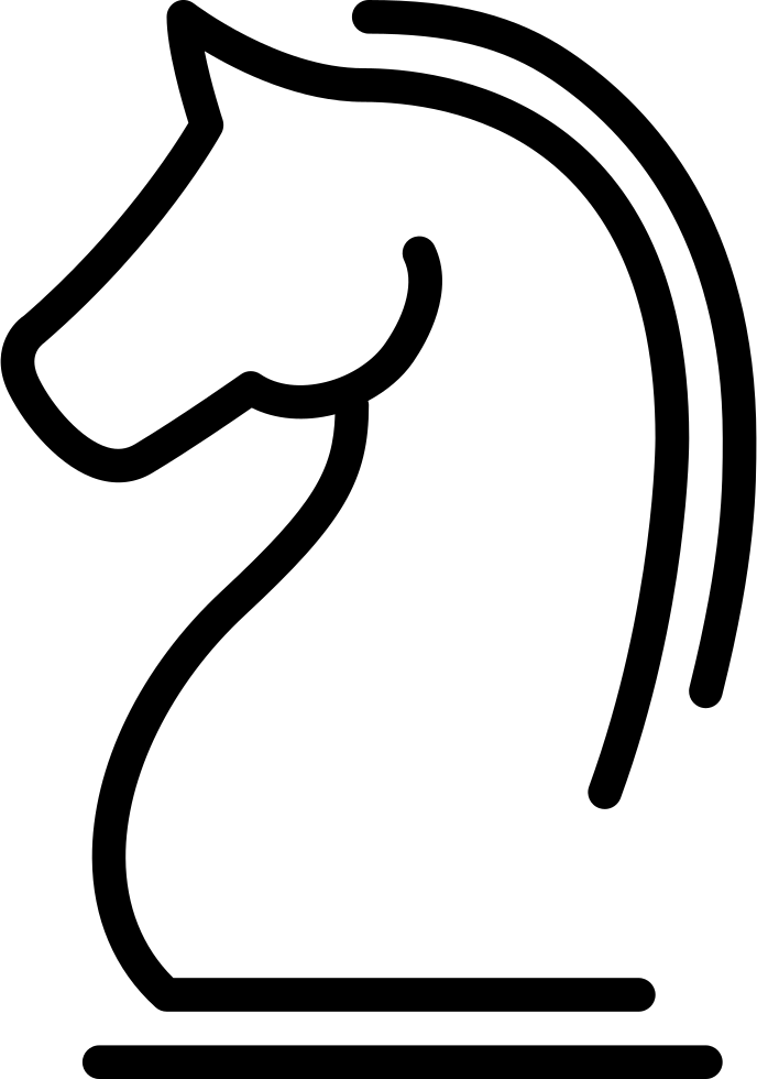 688x980 Strategy Horse Chess Piece Svg Png Icon Free Download ( 1468