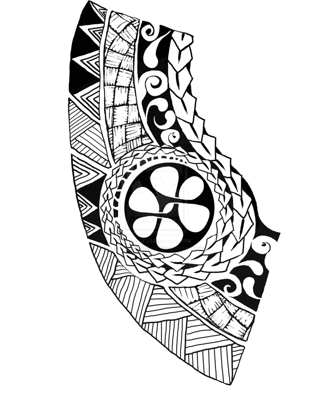 630x802 48 Coolest Polynesian Tattoo Designs