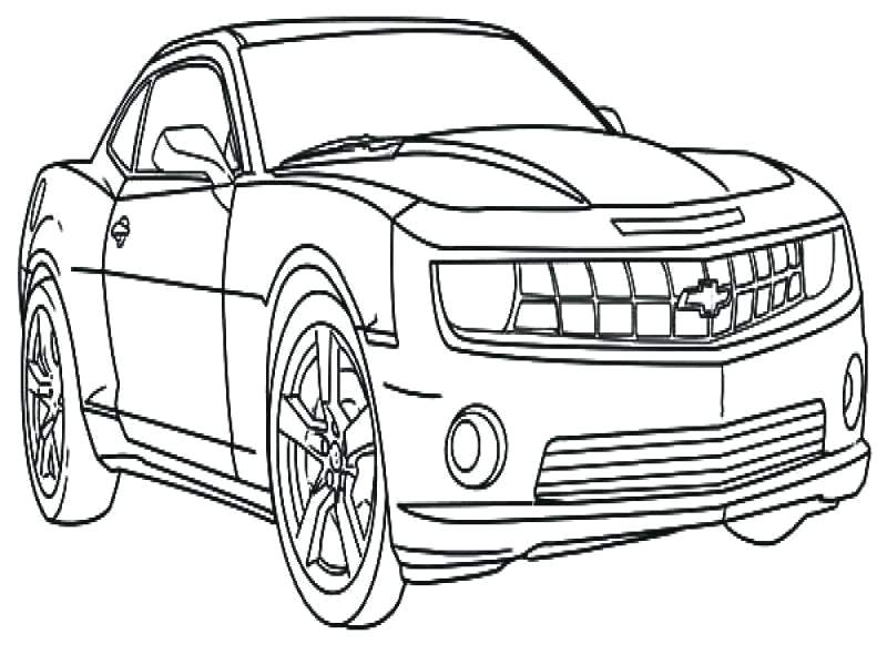 Chevrolet Camaro Drawing at GetDrawings | Free download
