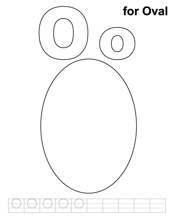 612x768 Oval Color Page