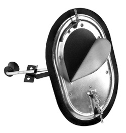 250x263 1967 72 Chevy Amp Gmc Truck Kick Panel Vent, Left