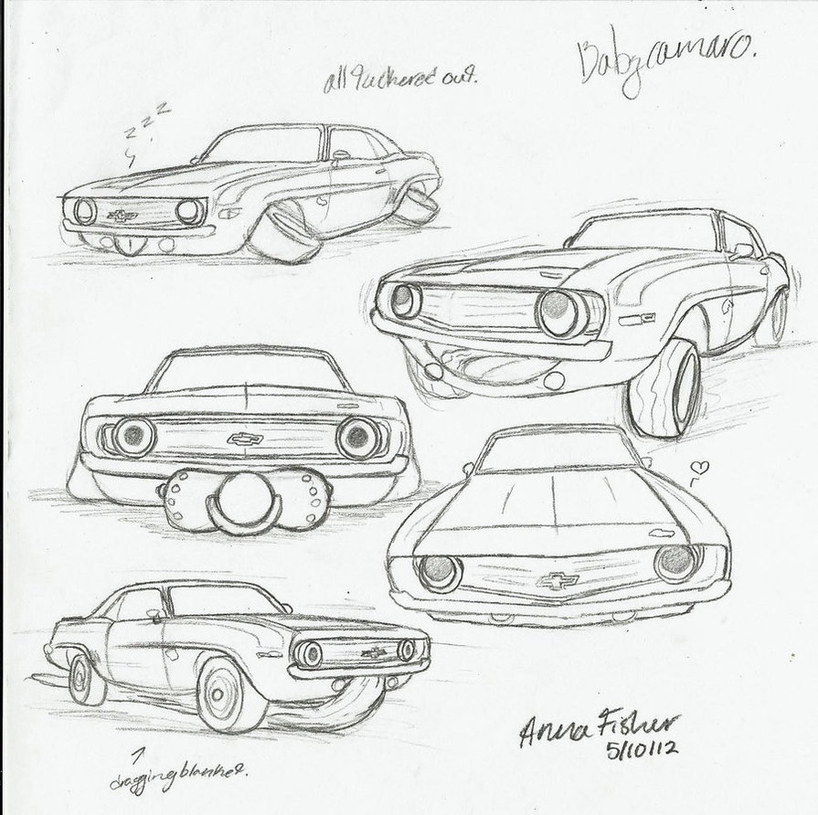 895x892 Baby Camaro Sketches By Jasondoggy101