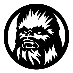 300x300 Wars Chewbacca Decal
