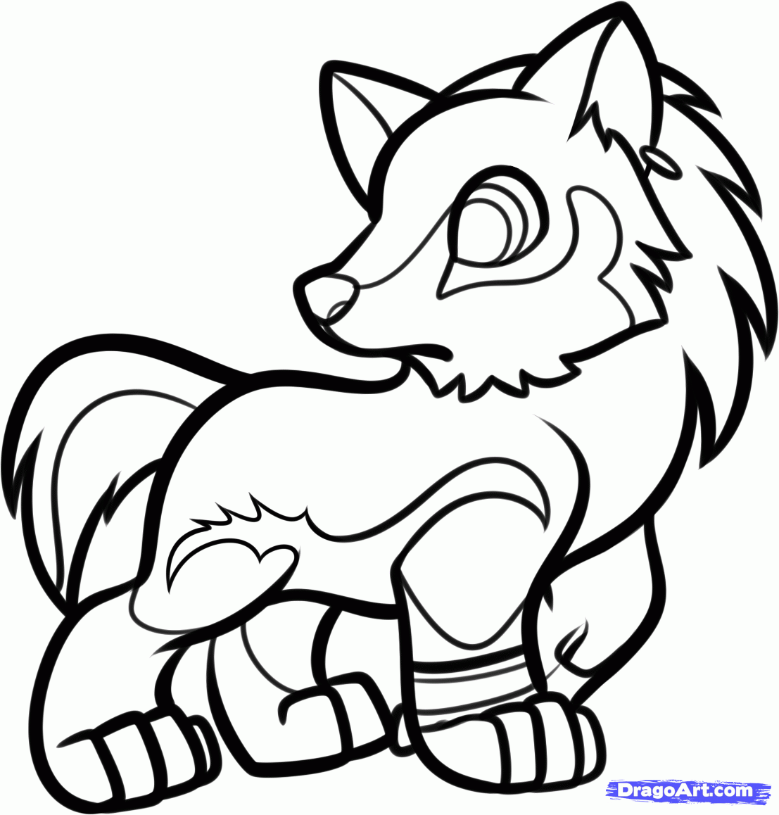 1107x1158 Chibi Animals Coloring Pages Weekly To Amusing Draw Printable