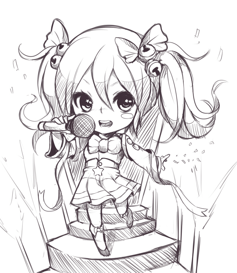 800x924 Miku's Sketch By Fuka On @