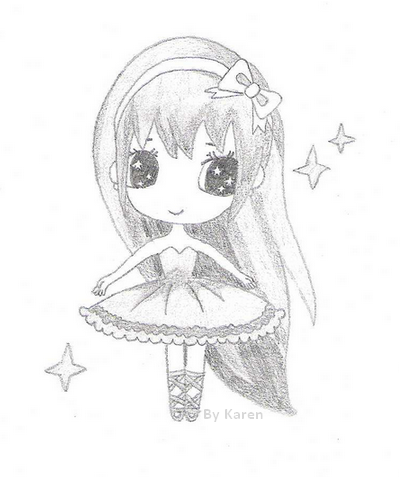 400x480 Cuti Chibi Girl By Xdogpaw