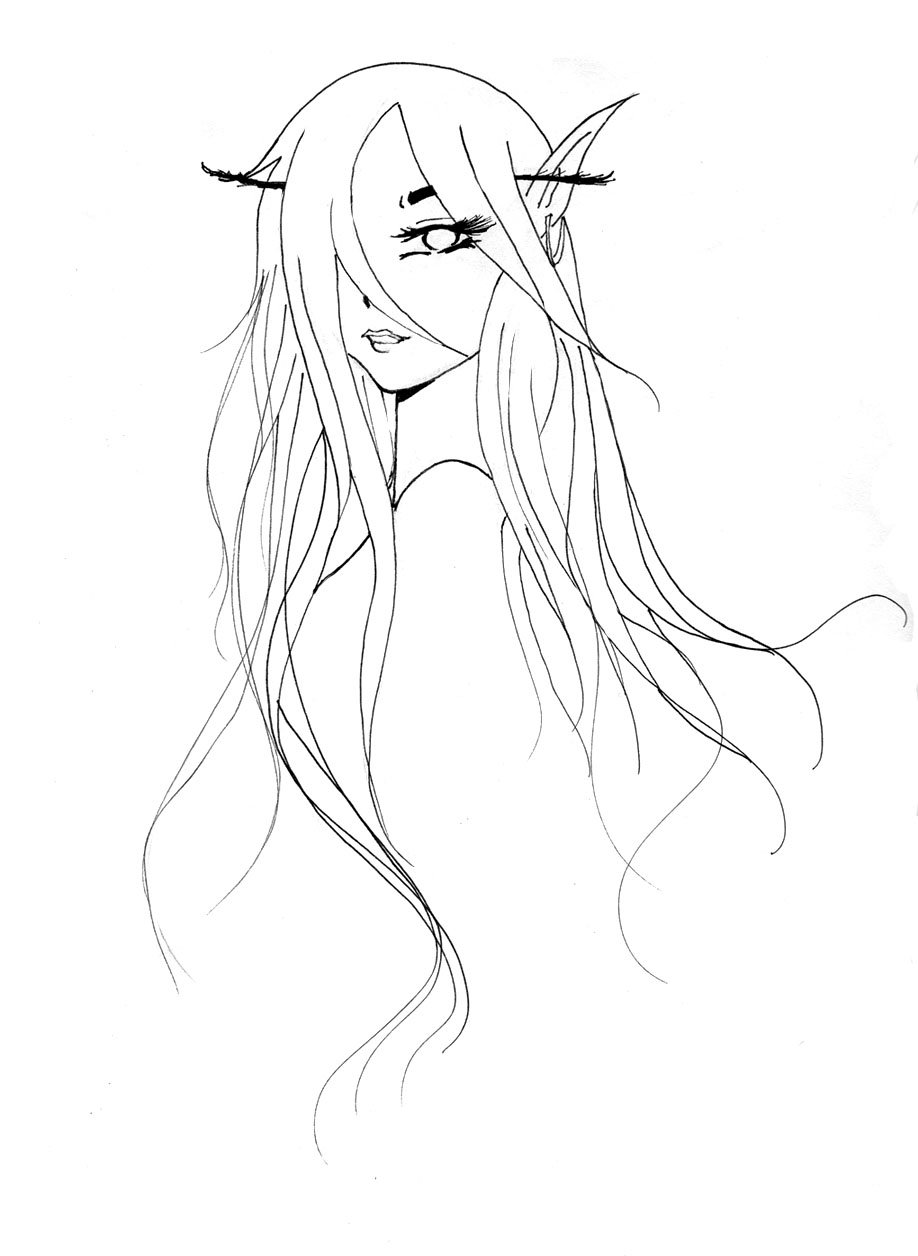 918x1256 Random Elf By Anime Chibi Girl