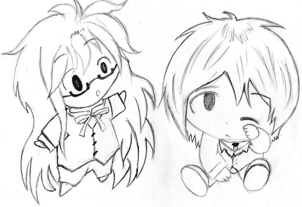 1024x705 Chibi Sketch Commission Open By Bunnydesuuu