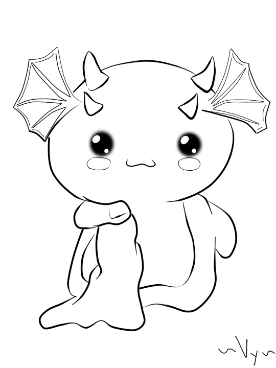 540x720 Chibi Dragon By Sasukkun