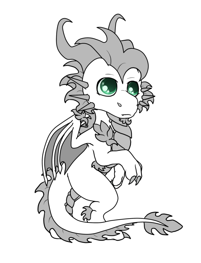 783x1020 Chibi Dragon Dane By Anais Thunder Pen