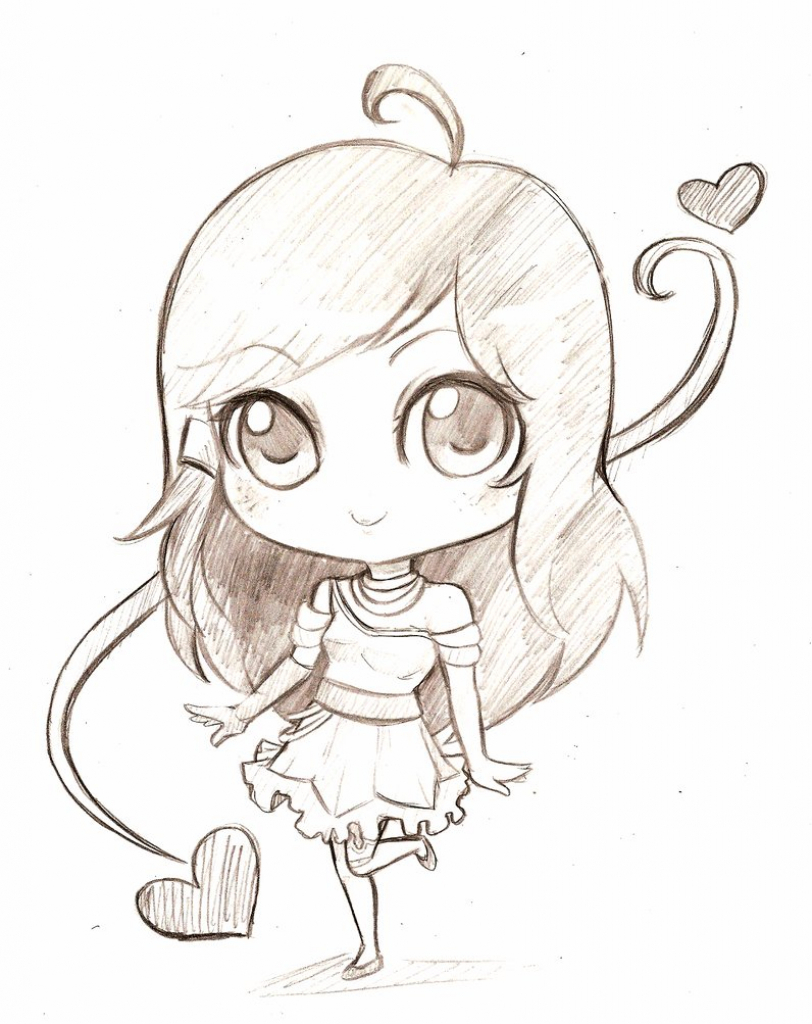 812x1024 Cute Chibi Drawings