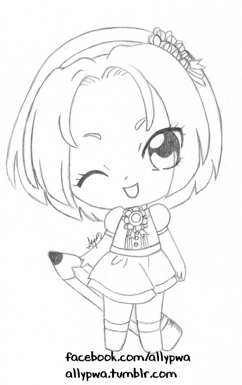 495x787 Fanart] Let (Us) Draw Your Characters! (Chibi Edition) Ffxiv