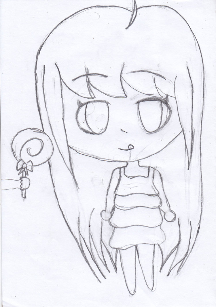 750x1064 Second Chibi Drawing Sketch By Chumichela