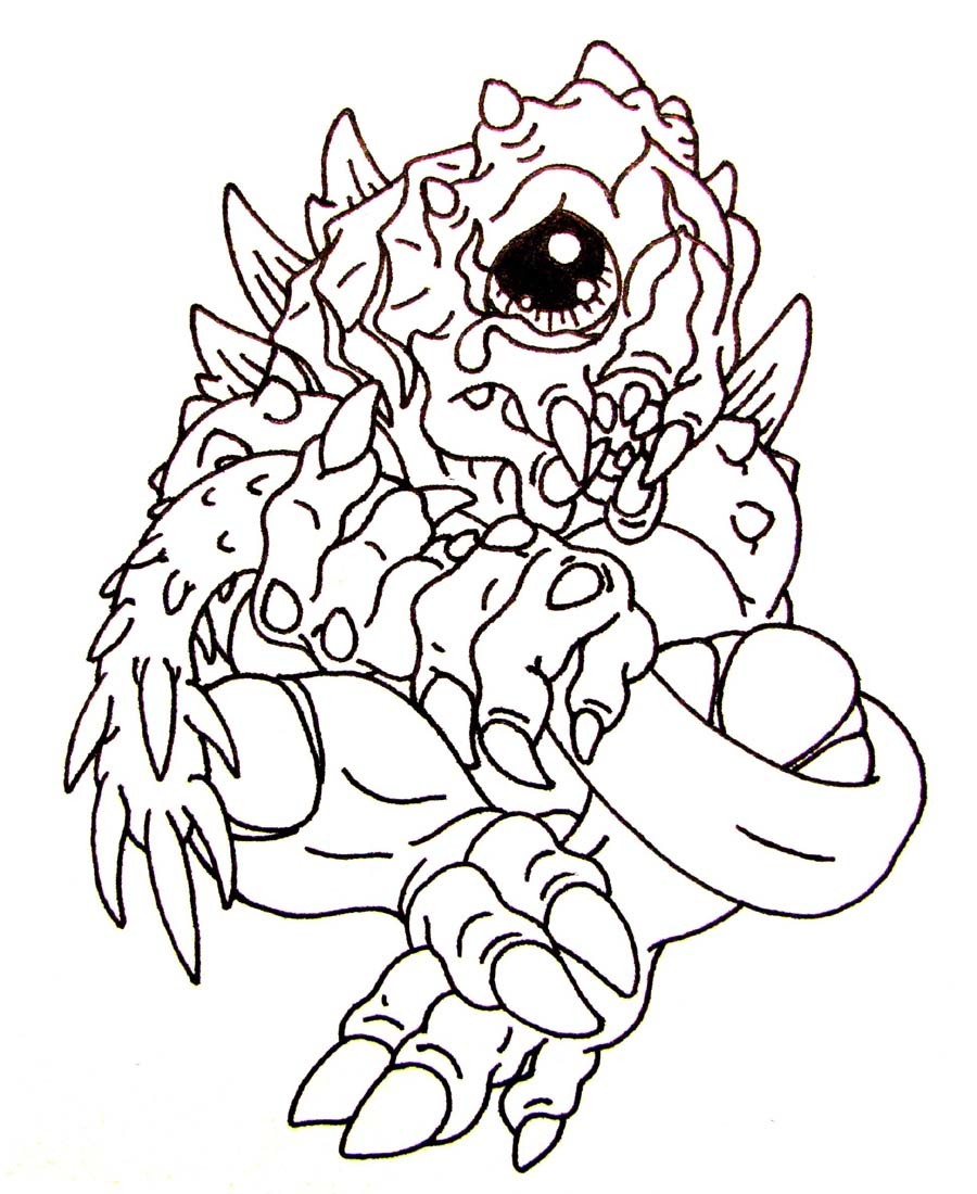 900x1100 My Fan Art, Chibi Monsters Amp More