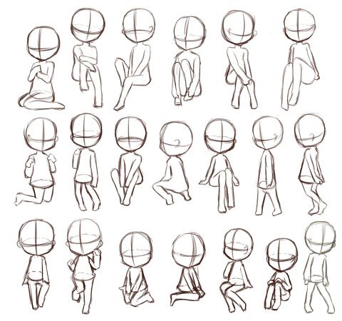 480x450 Chibi Drawing Ideas Preschool For Sweet Print Coloring Printable