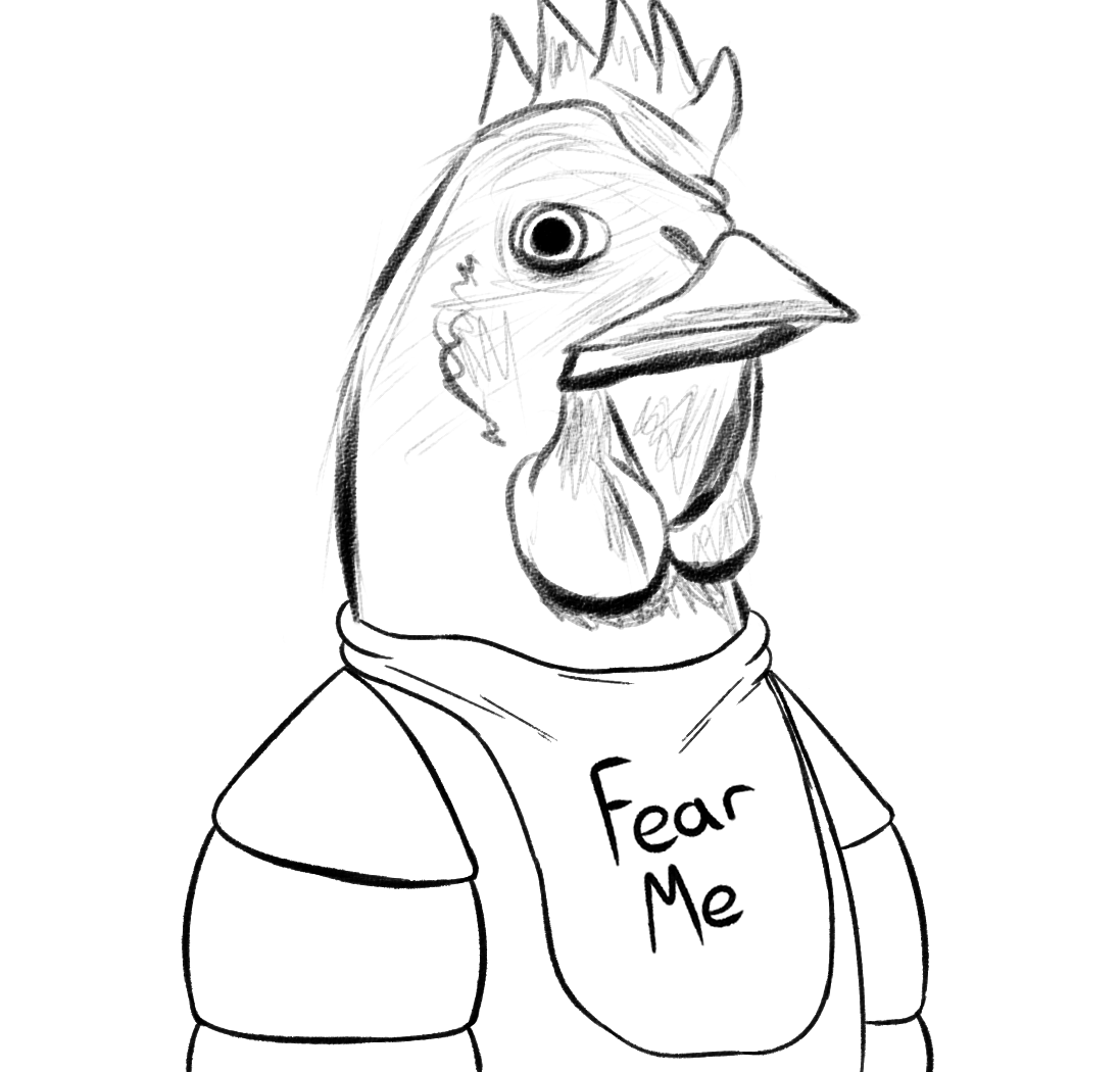 1097x1050 An Old, But Gold Drawing Of Chica Fivenightsatfreddys