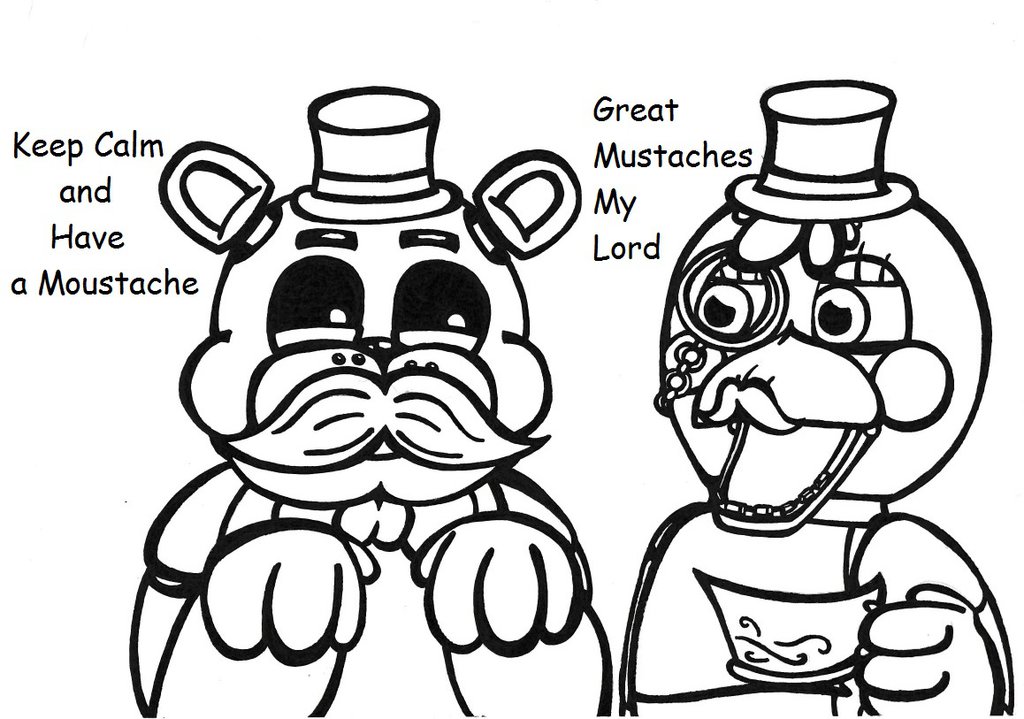 1024x719 Golden Freddy And Toy Chica By Irvis4567