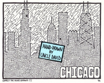 340x270 Chicago Skyscrapers Etsy