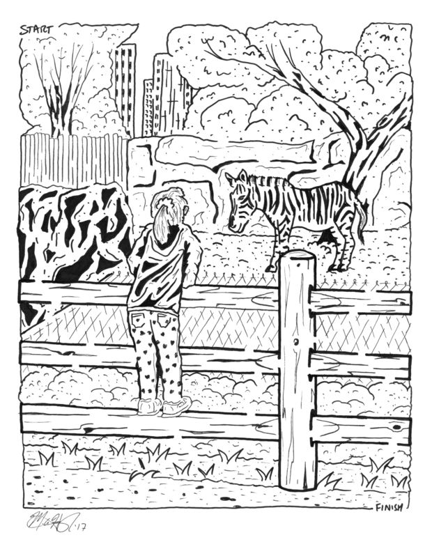 620x778 Super Detailed Maze Book Shows Off Chicago Icons