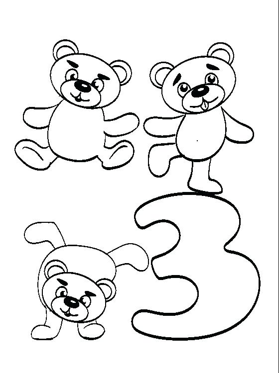 560x750 The Three Bears Coloring Pages And The Three Bears Coloring Page