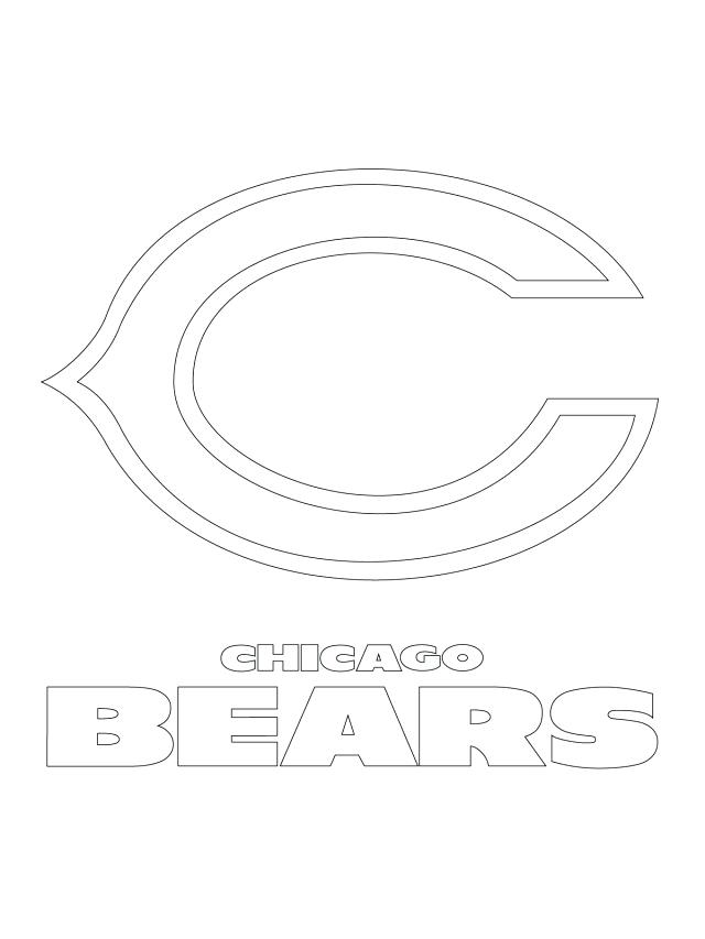 640x853 Chicago Bears Coloring Pages The Three Bears Coloring Pages
