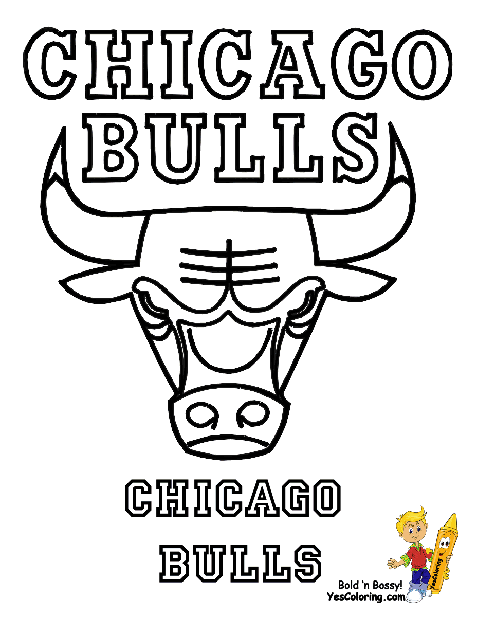 928x1200 Chicago Bulls Basketball Nba Coloring