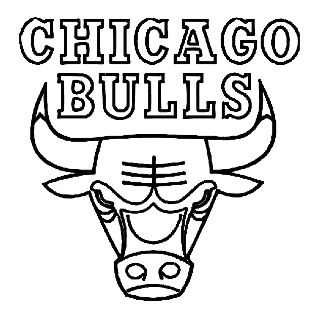Chicago Bulls Logo Drawing at GetDrawings | Free download