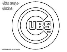236x182 Chicago Cubs Logo Coloring Page Mlb Category. Select