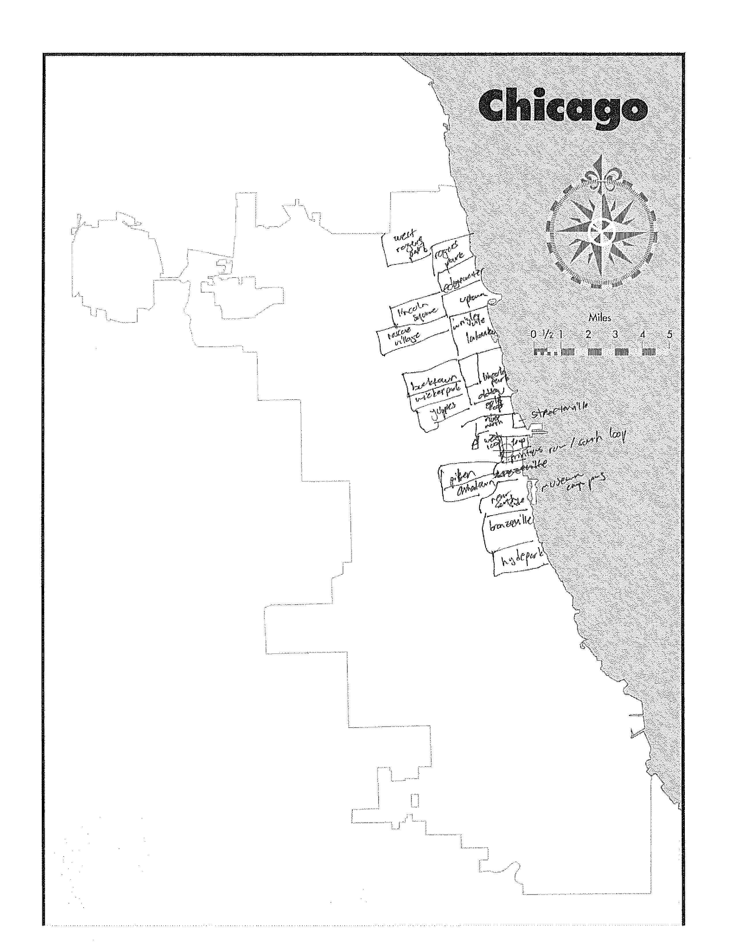 2550x3300 20 Chicagoans Map Chicago Story Luck