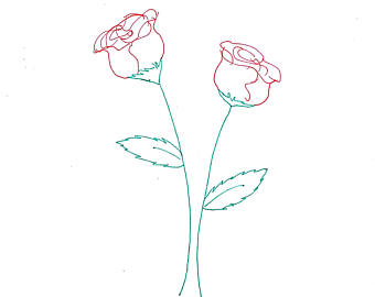 340x270 Chicago Skyline Ink Outline