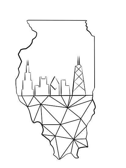 413x550 Chicago Skyline Photographic Prints By Arbyy Redbubble