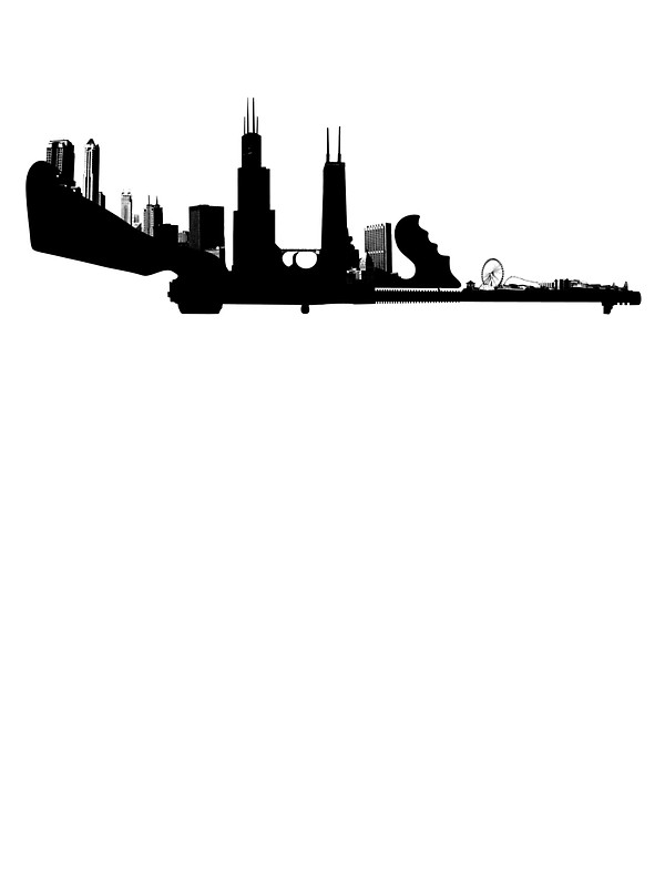 600x800 Chicago Tommy Gun Stickers By Elekt Redbubble