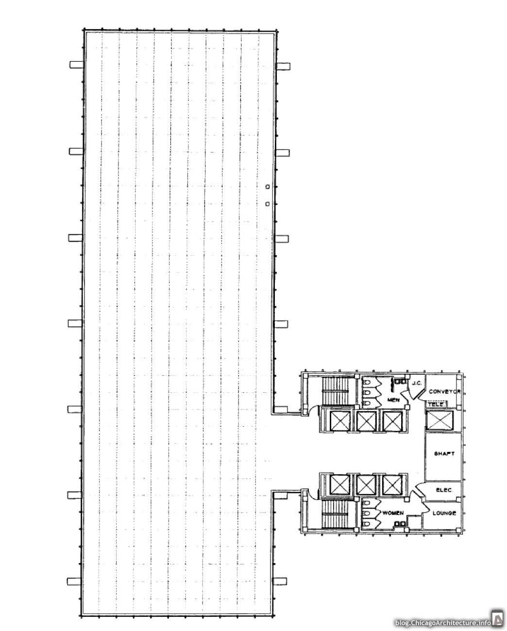 1044x1300 30 West Monroe Inland Steel Building Chicago Architecture