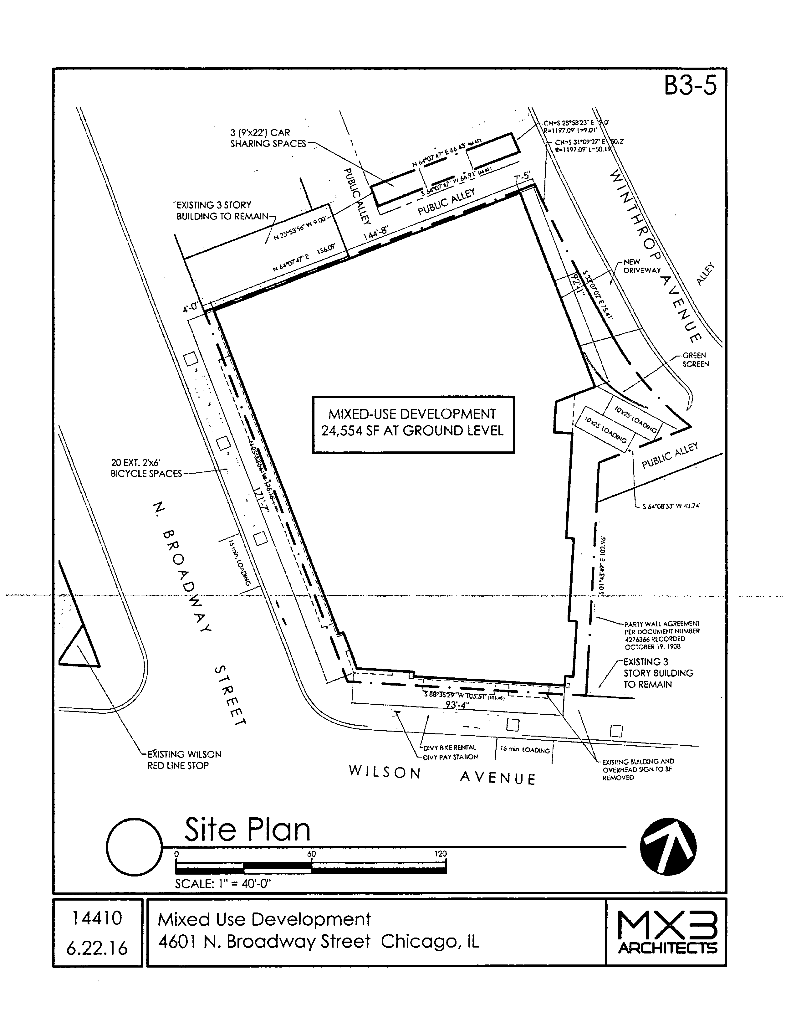 2544x3284 Wilson Avenue Theater Redevelopment Gets Refined, Filed Chicago